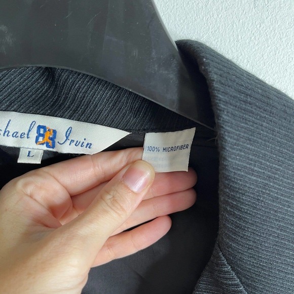 Plaid Button Down Shirt - Black and Gold - Picture 10 of 11